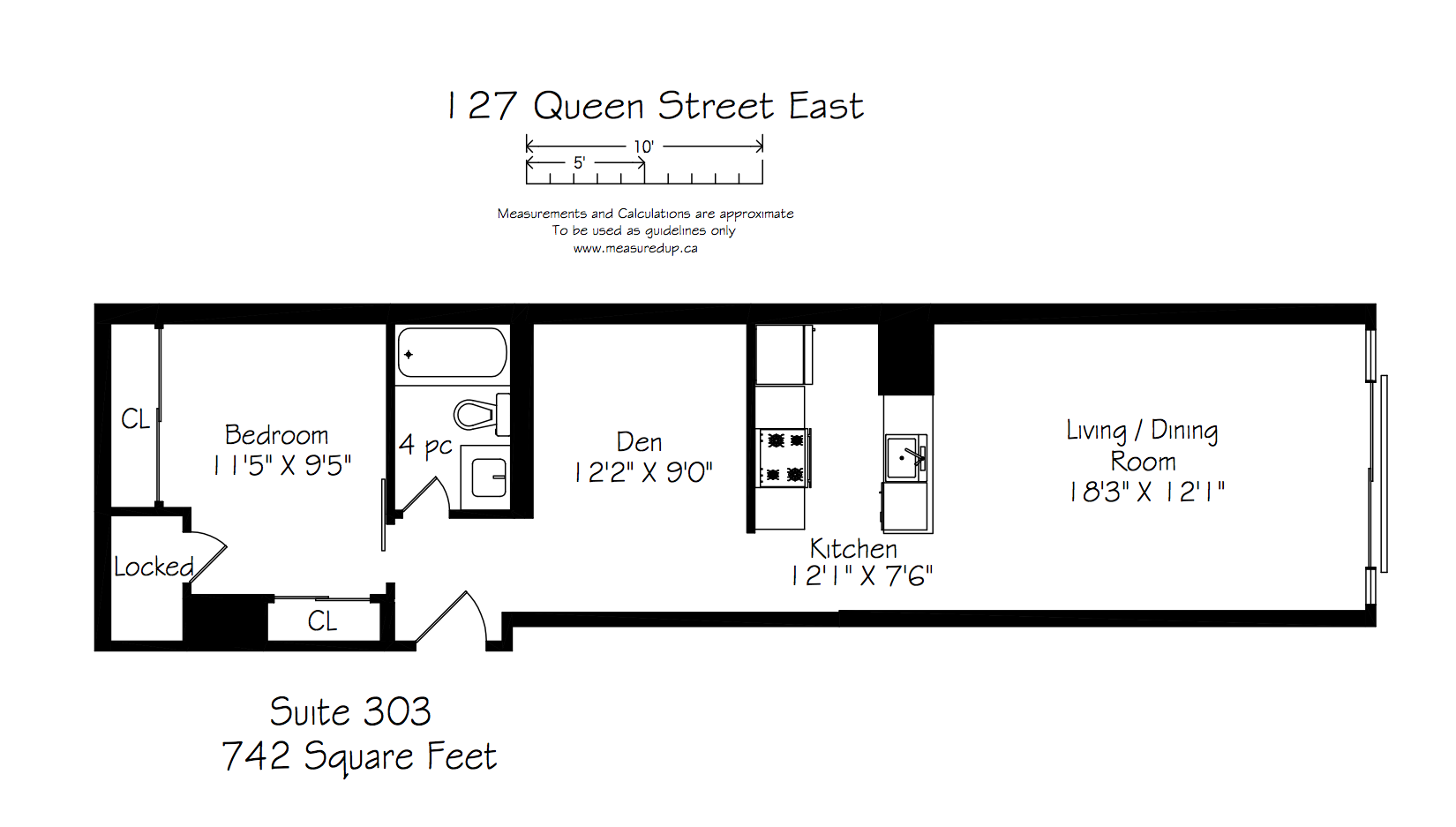 303-127 Queen Street-Floor Plan