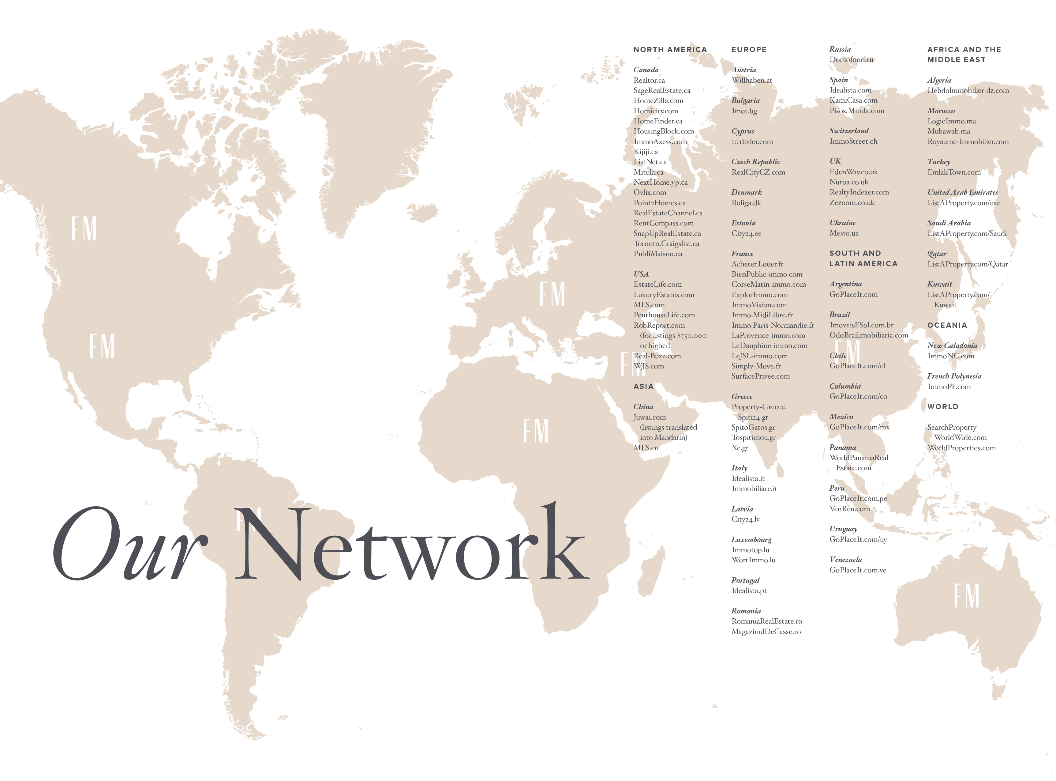 Fox Marin Network Map | foxmarin.ca