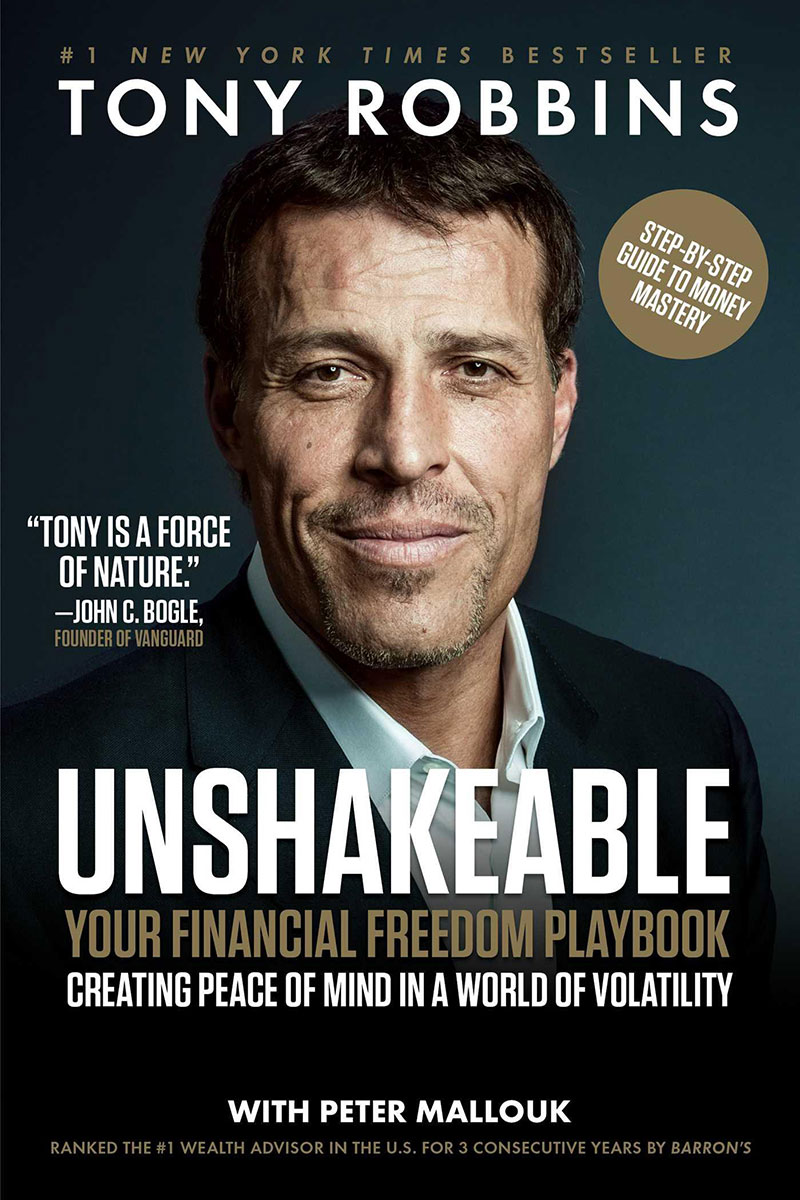 Best Business Books: Unshakeable by Tony Robbins | foxmarin.ca